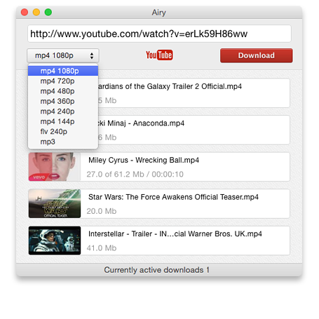 Airy Video Downloader For Mac